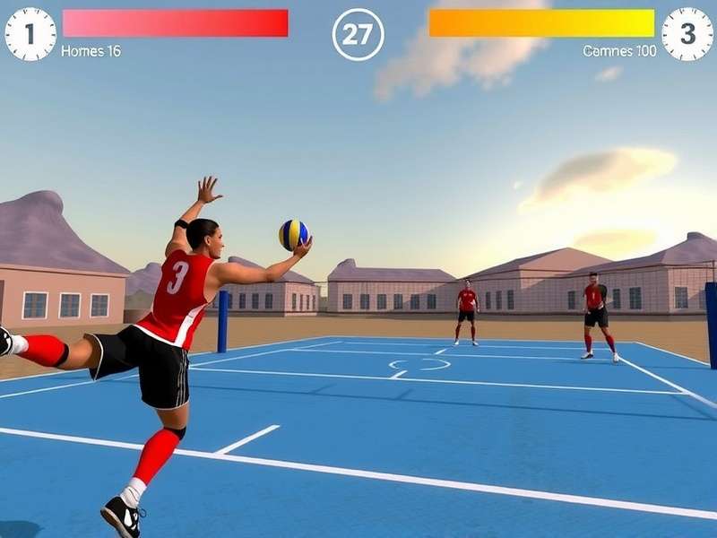 Agra Volley Prodigy Gameplay Screenshot